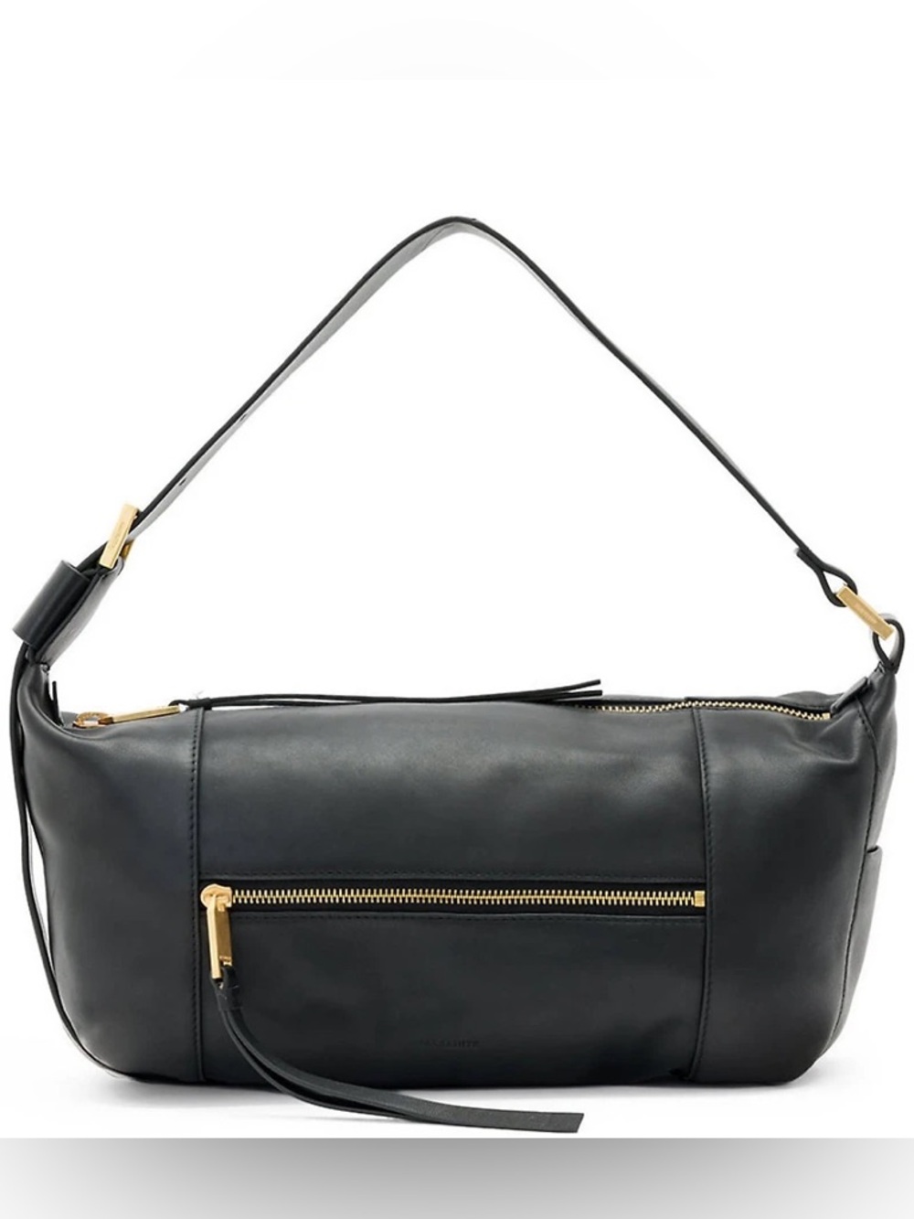 AllSaints Vega Leather East-West Shoulder Bag